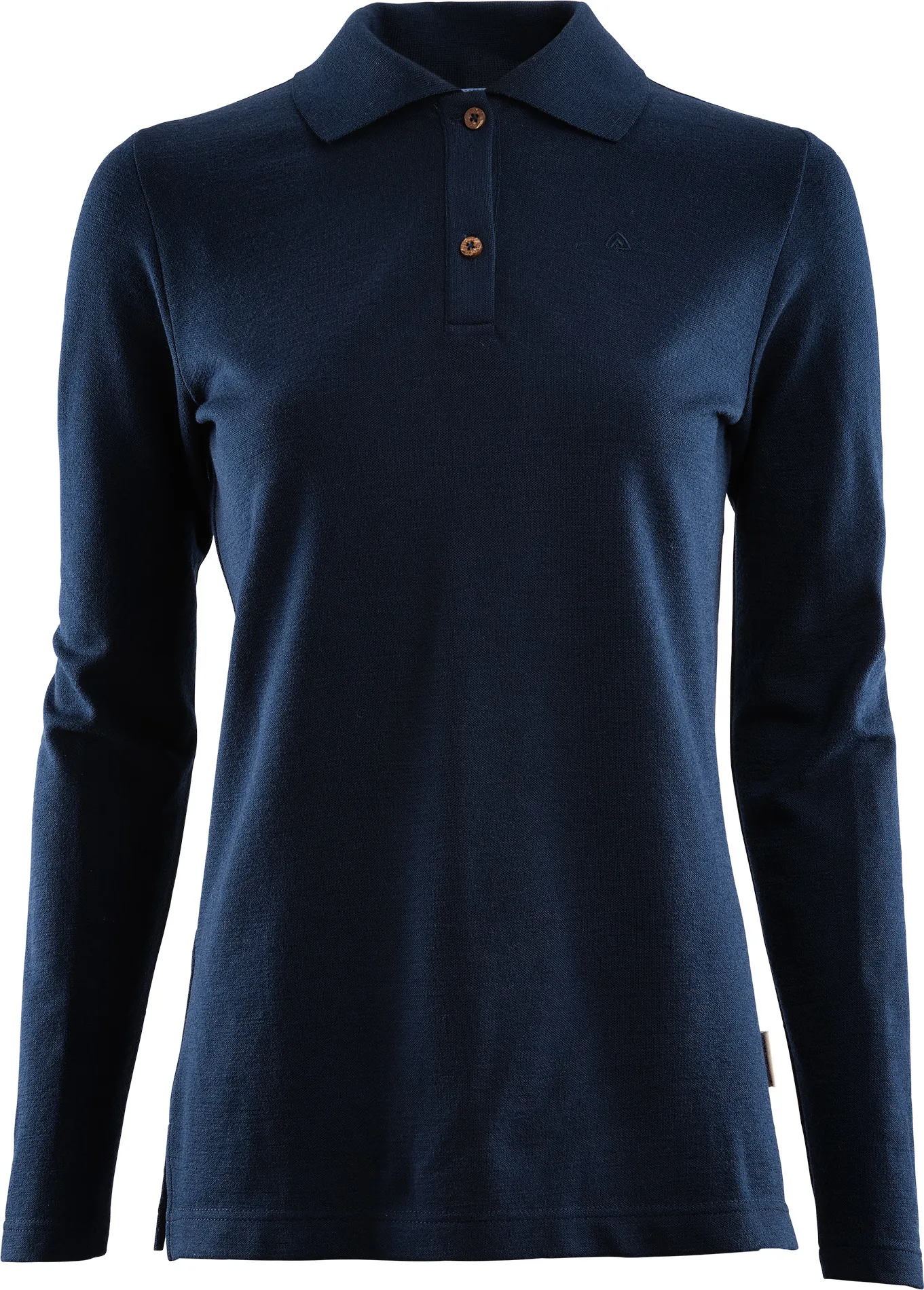 Aclima Women&#x27;s LeisureWool Pique Shirt Long Sleeve Navy Blazer | Buy Aclima Women&#x27;s LeisureWool Pique Shirt Long Sleeve Navy Blazer here | Outnorth