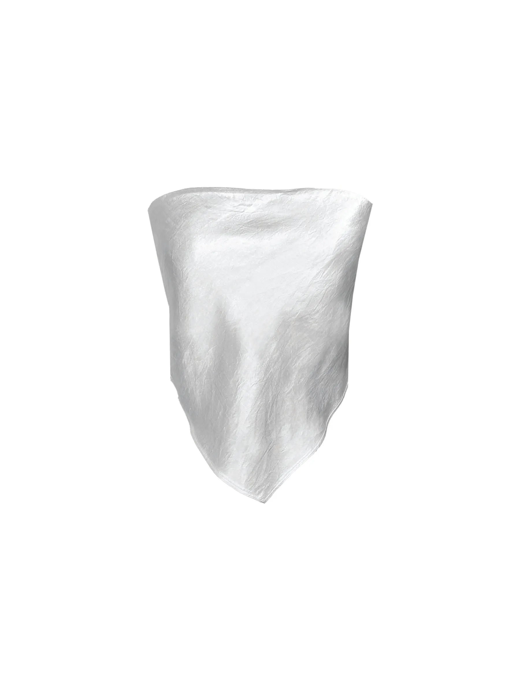 Fleur Tube Top in White