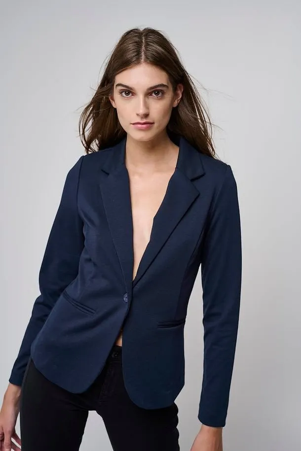 ICHI Kate Navy Blazer