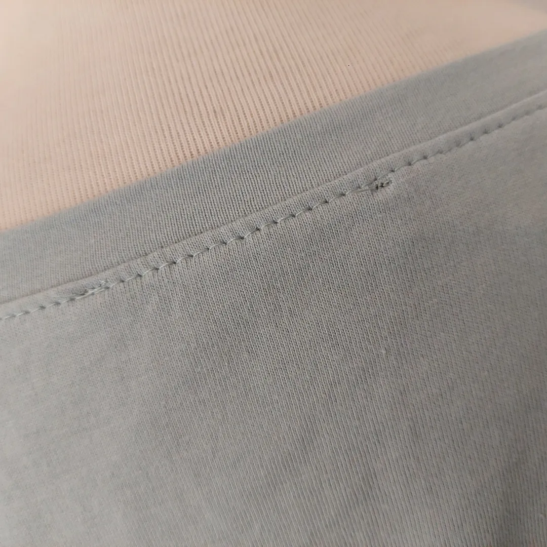 ZARA Light Grey Frill Puffy Sleeves Top | Gently Used |